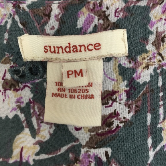 Sundance Women’s Delphine Eyelet Tunic Top Mini Dress Size PM Ladies Floral Boho - Picture 5 of 14